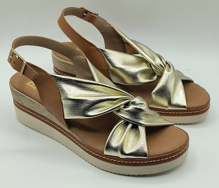 Sandalia mujer en piel con cuña Blusandal 229 - Imagen 6