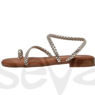 Sandalia plana dedo trenzada Blusandal 951 - Imagen 7