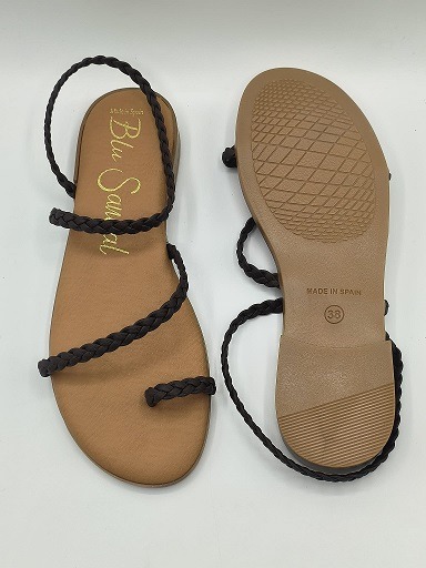 Sandalia plana dedo trenzada Blusandal 951 - Imagen 13