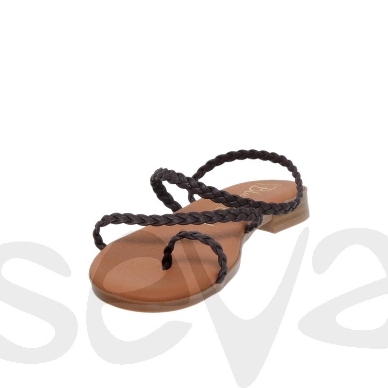 Sandalia plana dedo trenzada Blusandal 951 - Imagen 9