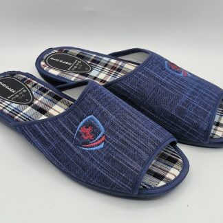 Zapatilla de casa hombre vaquera Alcalde 30216