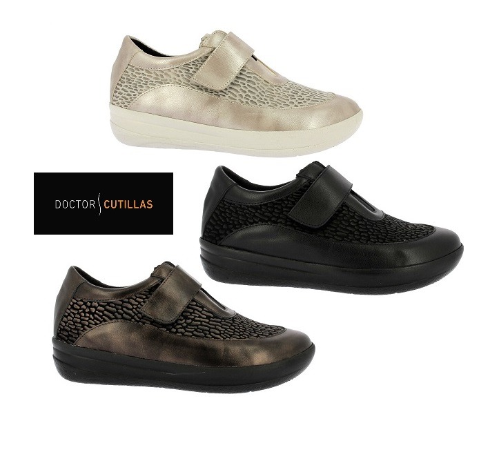 Zapato velcro extensible pies delicados Doctor Cutillas 50753
