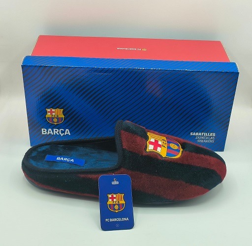 Zapatillas de casa FC Barcelona plantilla extraíble