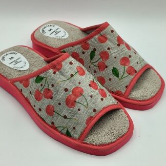 Zapatillas de casa cerezas Confortable