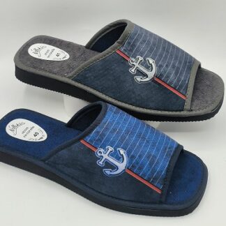 Zapatillas de casa cómodas y ligeras para caballero Ancla verano