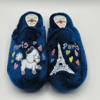 Zapatillas de casa mujer invierno Caniche-Paris Alcalde 60065