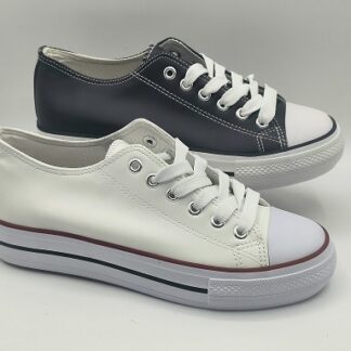 Zapatillas con plataforma tipo converse XF-1