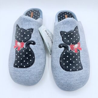 Zapatillas de casa Gato lunares Devalverde 1214