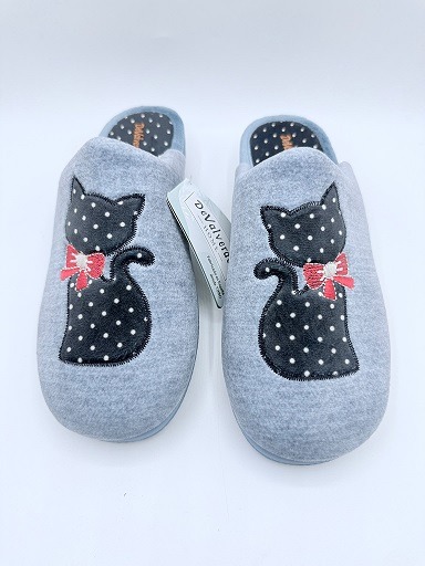 Zapatillas de casa Gato lunares Devalverde 1214