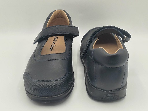 Zapato colegial niña con velcro Jam 8029p - Imagen 2