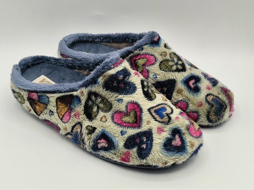 Zapatillas casa corazones plantilla extraíble Kokis 71036 - Imagen 11
