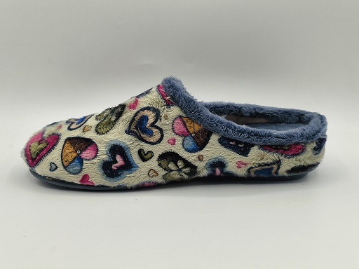 Zapatillas casa corazones plantilla extraíble Kokis 71036 - Imagen 7