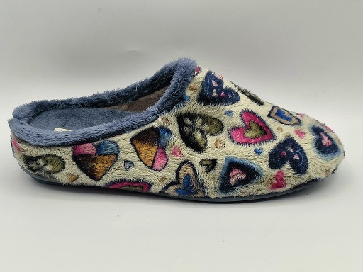 Zapatillas casa corazones plantilla extraíble Kokis 71036 - Imagen 8