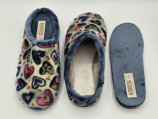 Zapatillas casa corazones plantilla extraíble Kokis 71036 - Imagen 9