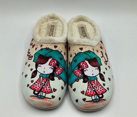 Zapatillas casa plantilla extraíble Kokis 71040