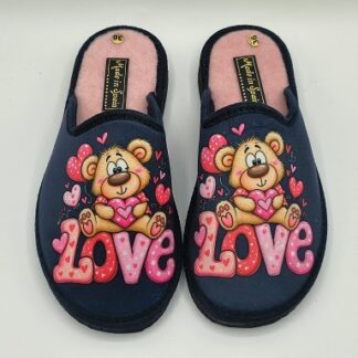 Zapatillas de casa mujer Made in Spain Osito love