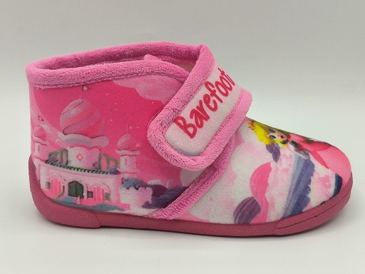 Botita infantil de casa Princesa Peach Mario Bros barefoot - Imagen 3