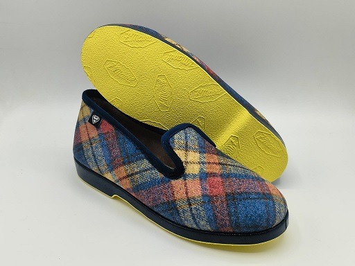Zapatillas de casa mujer de cuadros Z. Mavil 217 - Imagen 5