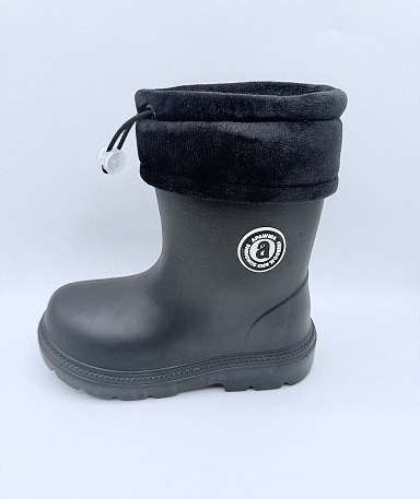Botas de lluvia infantiles forro calentito Apawwa 0183 - Imagen 4