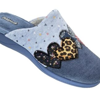 Zapatillas de casa mujer Corazones Devalverde 1215