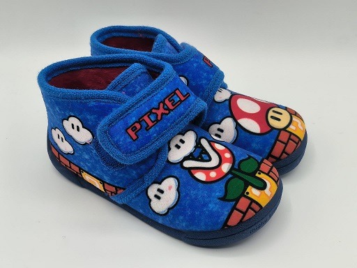 Botita infantil de casa Toad Mario Bros barefoot - Imagen 2