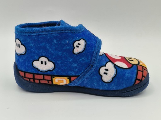 Botita infantil de casa Toad Mario Bros barefoot - Imagen 5