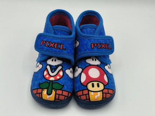 Botita infantil de casa Toad Mario Bros barefoot