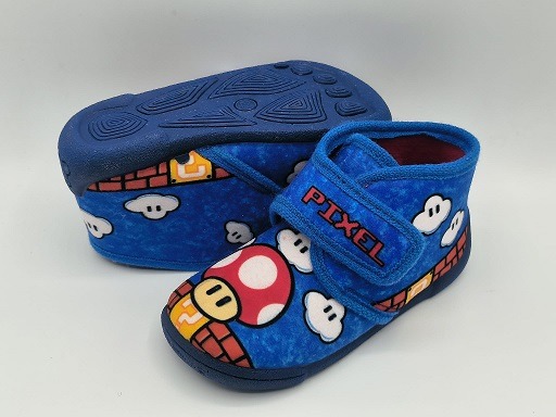 Botita infantil de casa Toad Mario Bros barefoot - Imagen 3