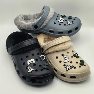 Zueco tipo Croks con forro invierno de Jomix